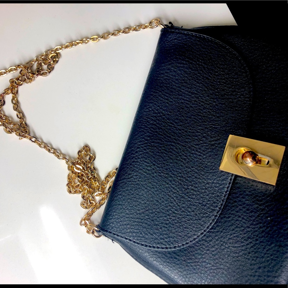 Black handbag